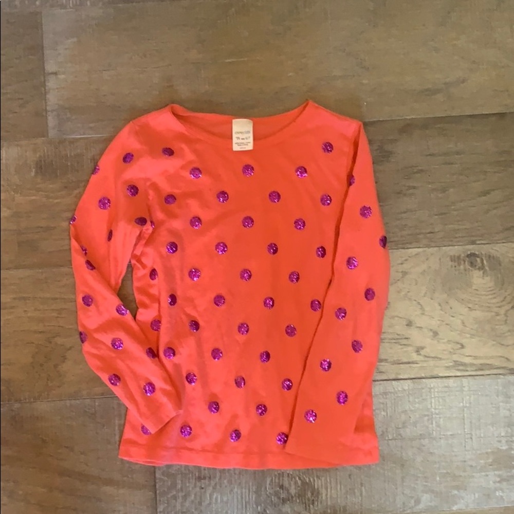 Girls size 6-7 long sleeve Crewcuts t-shirt